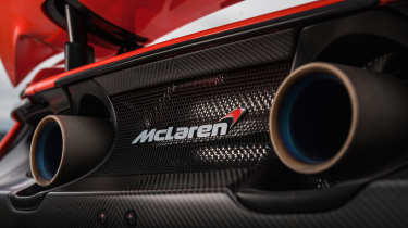 McLaren 675LT exhaust