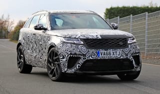 Range Rover Velar SVR proto - front quarter