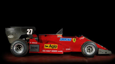 1984 Ferrari 126 C4 Formula 1 car