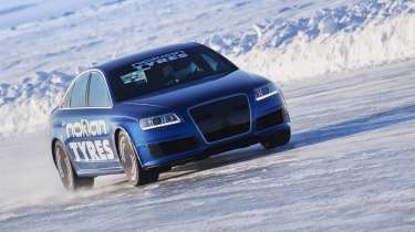 Audi RS6 breaks Bentley&#039;s ice speed record