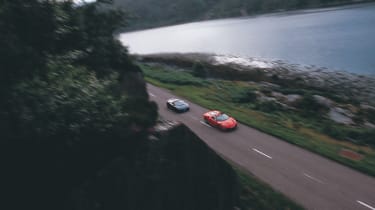 Lambo Spyder vs Ferrari Spider