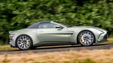 Aston Martin Vantage Roadster side