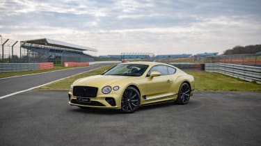 Bentley Continental GT Speed UK – front quarter static