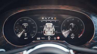 Bentley Bentayga driver's display
