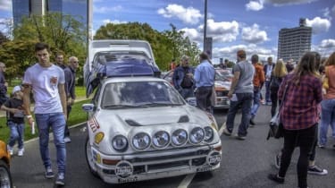 Coventry Motofest - Static display, Ford RS200