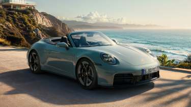 Porsche 911 Carrera 4S Cabriolet front