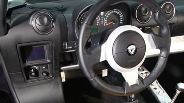 Tesla Roadster cockpit