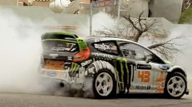 Ken Block Gymkhana Four - The Hollywood Megamercial