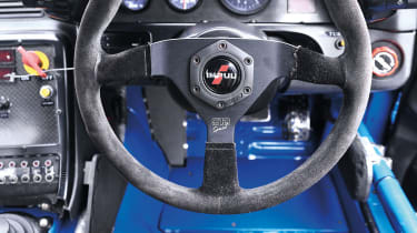 Nissan Skyline GT-R Calsonic interior