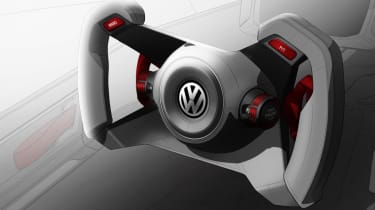 Volkswagen Golf GTI Speedster steering wheel gear selector