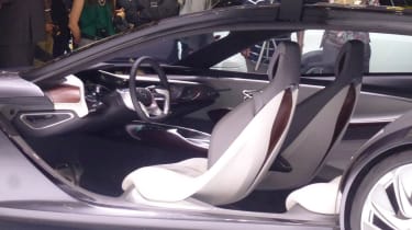 Opel Monza concept car Frankfurt interior