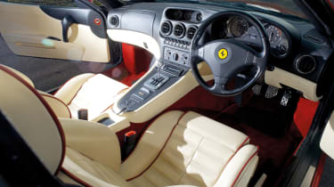 Ferrari 550 Maranello interior