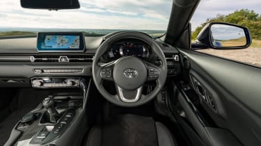 Toyota GR Supra 6MT – UK interior