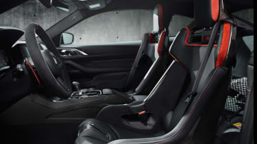 BMW M4 CSL – seats