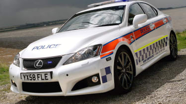 Police Lexus IS-F