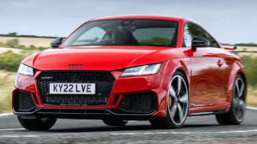 Audi TT RS fast fleet front
