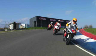 Knockhill circuit goes backwards