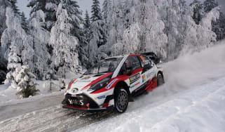 WRC Yaris front