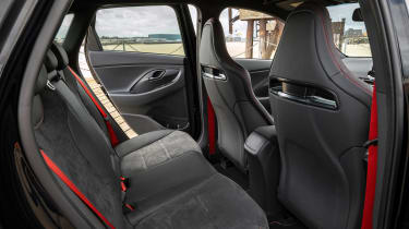 Hyundai i30 N Drive-N UK – rear seats