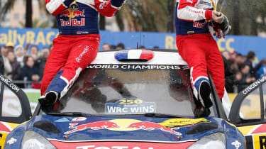 Sebastien Loeb Citroen DS3 rally car