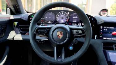 Porsche Taycan E-Shift interior