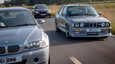 BMW M triple – tracking header