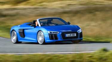Audi R8 Spyder front