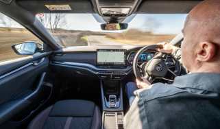Skoda Octavia vRS hatch Mk4 facelift FF