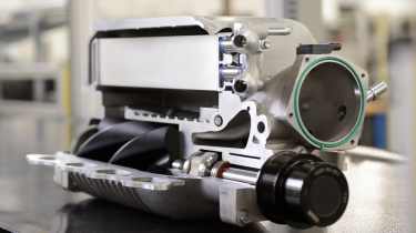 Supercharger cross section
