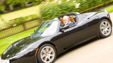 Tesla Roadster Revolve Rally
