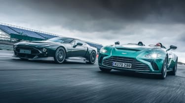 Aston Martin Victor and V12 Speedster