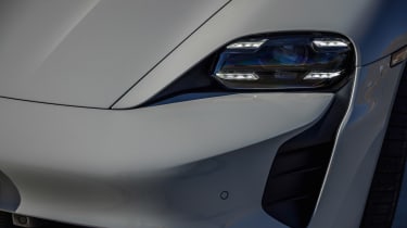 Porsche Taycan GTS 2022 review – headlights
