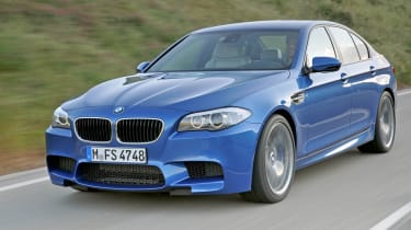New BMW M5 saloon