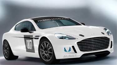 Aston Martin Rapide S Hybrid Hydrogen racing car