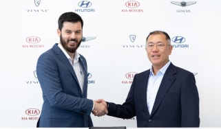 Mate Rimac and Hyundai