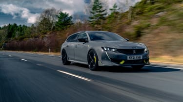 Peugeot 508 PSE – front tracking