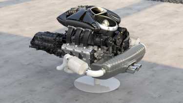 Porsche 911 Carrera Coupe reimagined by Singer – engine