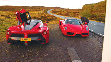 Ferrari Enzo v Ferrari LaFerrari