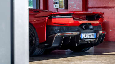 Ferrari F80 rear detail