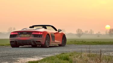 Audi R8 Spyder rear
