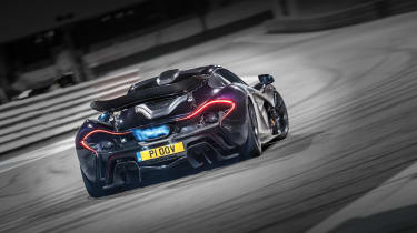 McLaren P1&#039;s exhaust