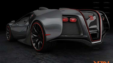 Bugatti Veyron supercar concept