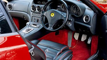 Ferrari 500 interior