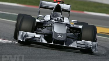 Mercedes Motorsport F1 car