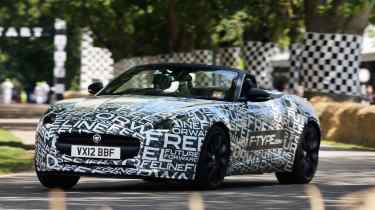 Jaguar F-Type prototype