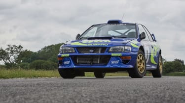 1997 Subaru Impreza S3 WRC 97 – front quarter 
