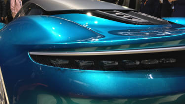 Aston Martin Vanquish Vision concept live - rear light