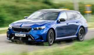 BMW M5 Touring review front