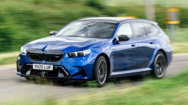 BMW M5 Touring review front