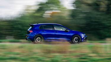 VW Golf R 2025 side